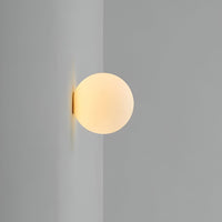 Dioscuri Minimalistische Ronde Glazen Wandlamp