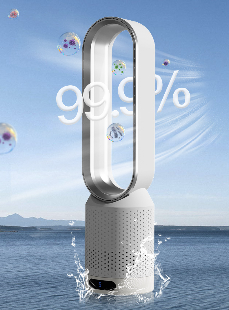 AirPure Pro – 3-in-1 Luchtkoeler met UV-reiniging & Ionisator | 6L Draagbare Ventilator