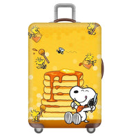 Unisex Hardcase Reis Koffer met Speelse Snoopy Motief
