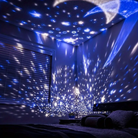 Draaiende Sterrenprojector Nachtlamp – Kalmerend LED Licht voor Kinderkamer