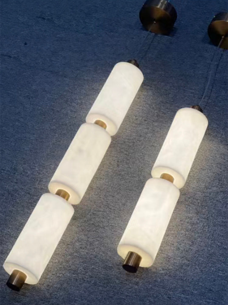 Zovarion Hanglamp Moderne Minimalistische en Alabaster