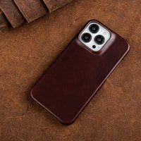 Brehn | Echt Leer Apple iPhone Hoes