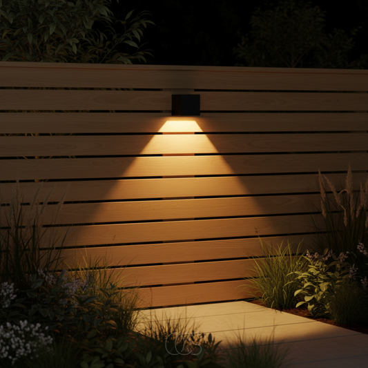 Luxe LED Solar Wandlamp