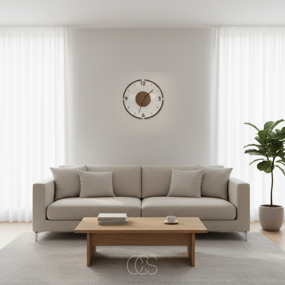Noorse Stille Wandklok