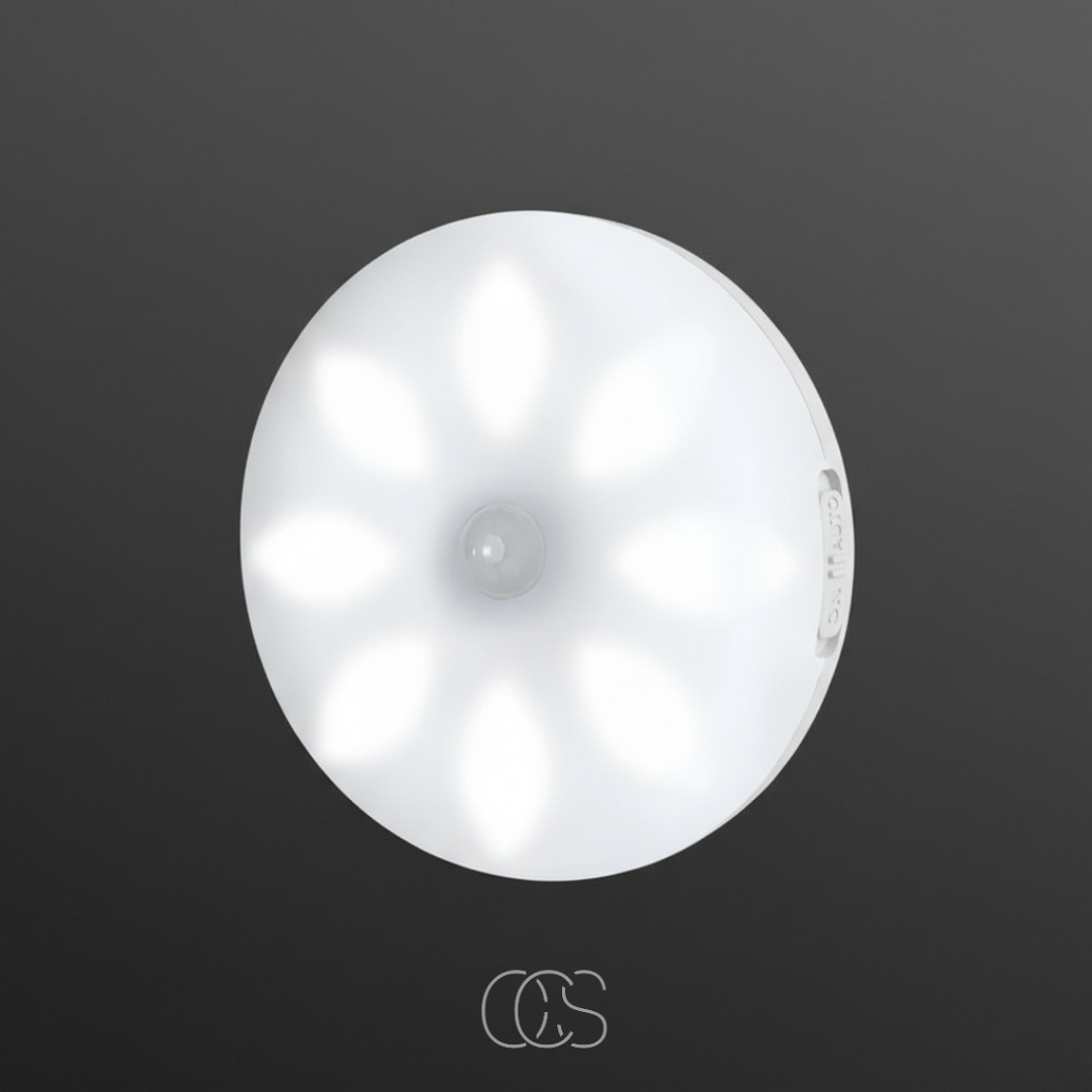 Draadloze LED Spotlamp met Bewegingssensor (set van 3)