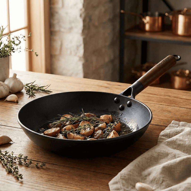 IRONVERA – Aluminium Pan met Antiaanbaklaag voor Gezond Koken