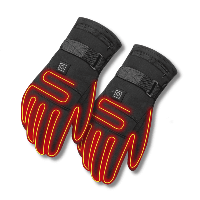 Verwarmde winterhandschoenen | Waterdicht en winddicht | 3 verwarmingsniveaus | Touchscreen-compatibel