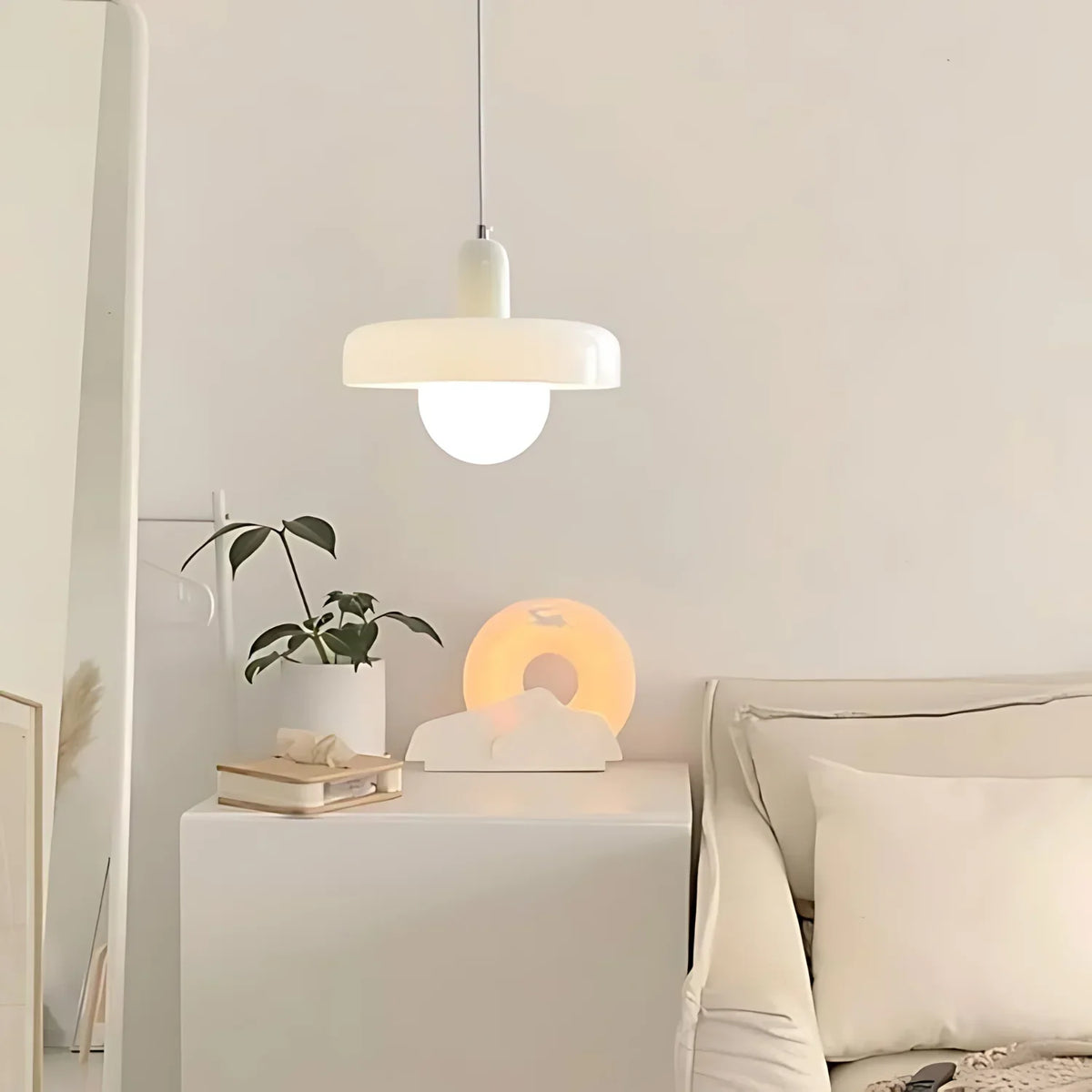 Luminous Halo Moderne Glazen Hanglamp