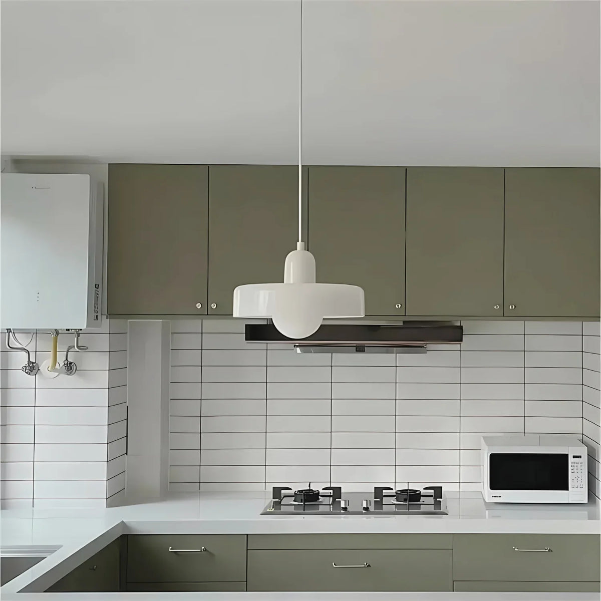 Luminous Halo Moderne Glazen Hanglamp