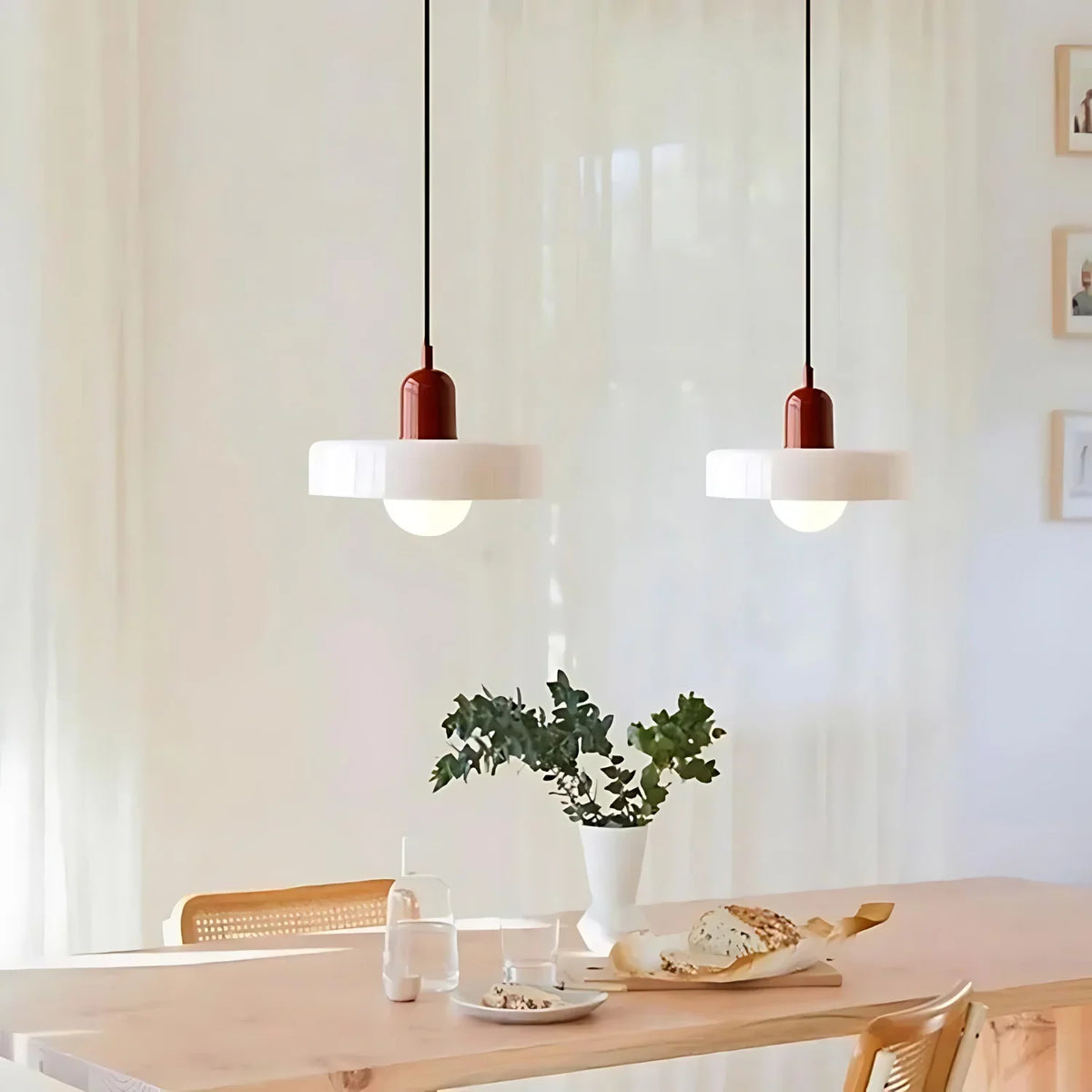 Luminous Halo Moderne Glazen Hanglamp