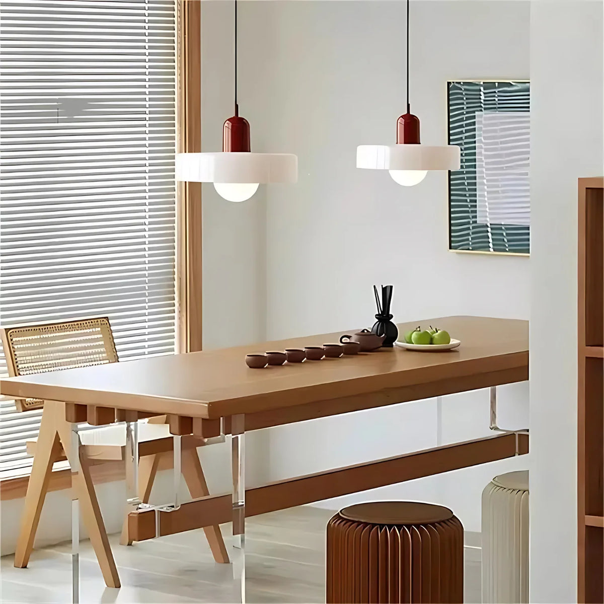 Luminous Halo Moderne Glazen Hanglamp