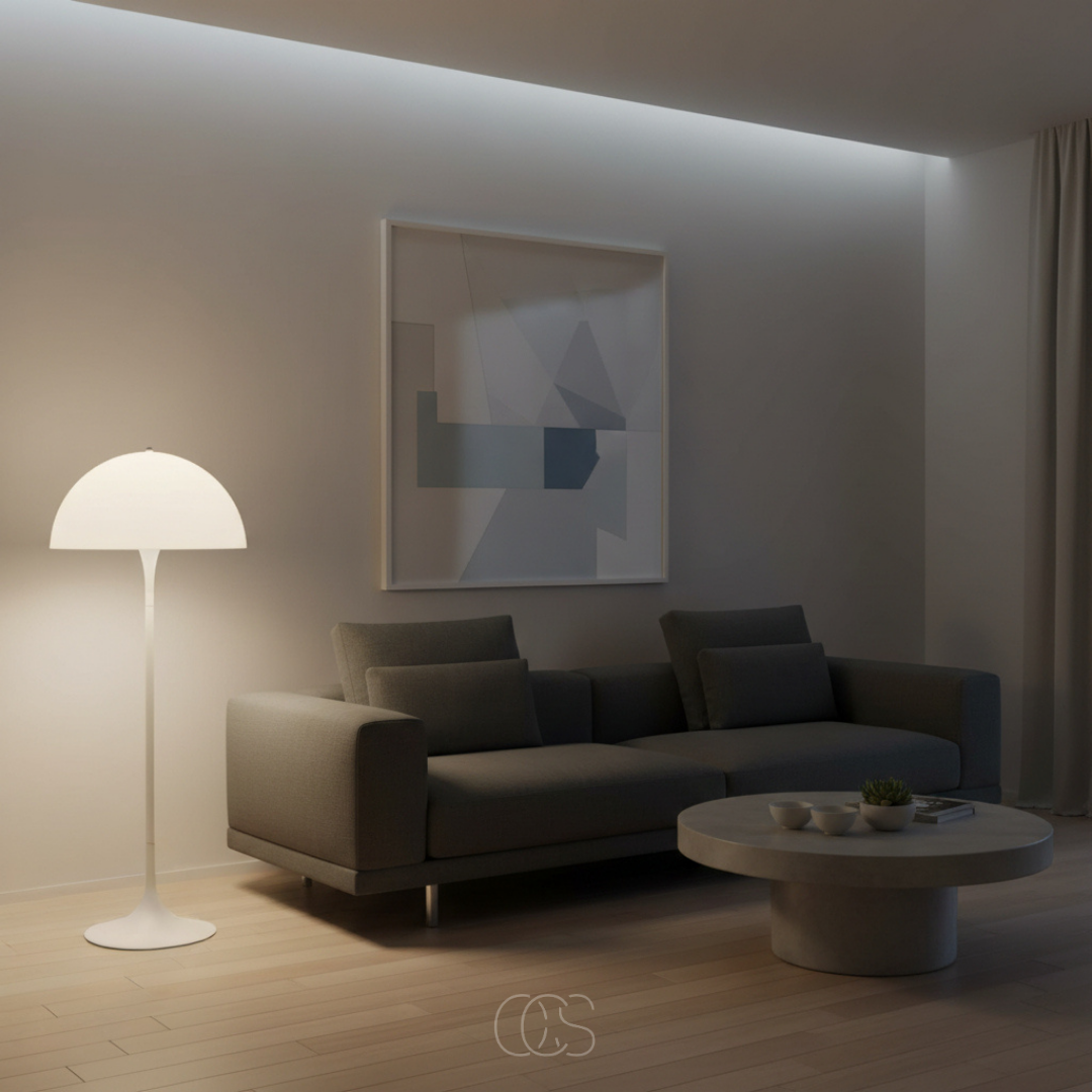 Paddenstoel designer Vloerlamp