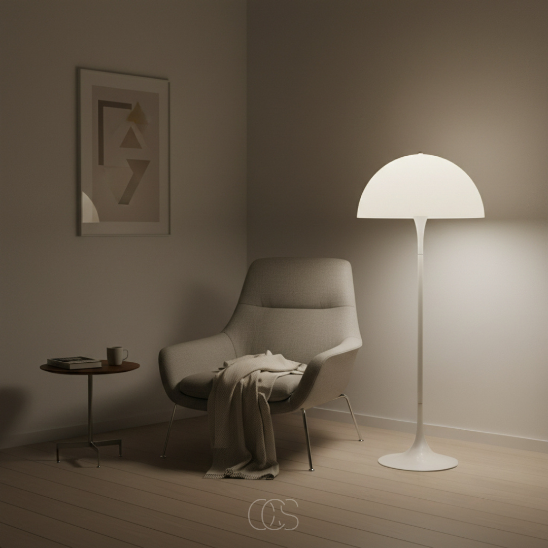 Paddenstoel designer Vloerlamp