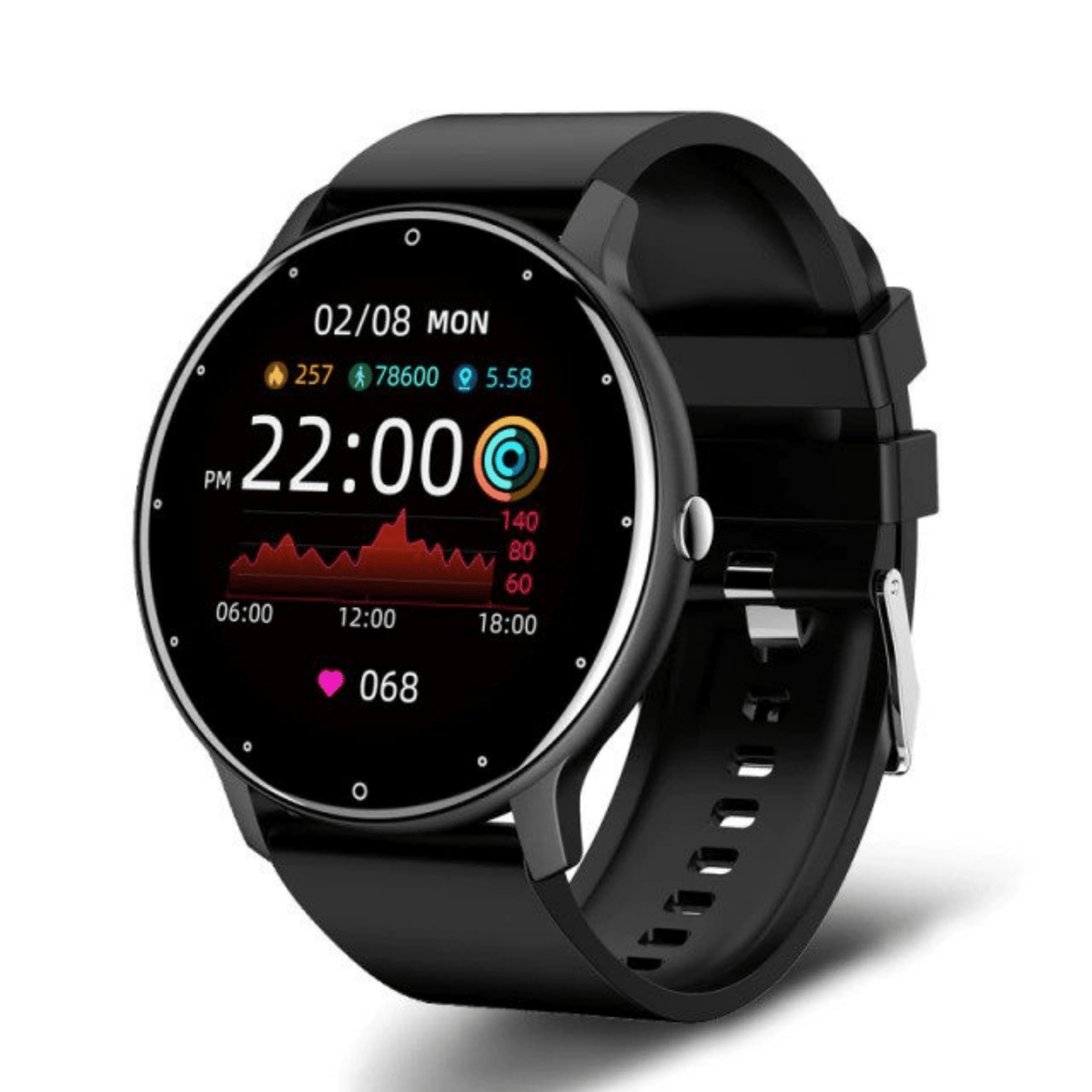 Ultrafit – Smartwatch S9 HD Touch IP68 – Fitness & Dagelijks Gebruik Heren/Dames