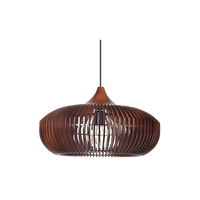 De Halo van Zen Japandi Houten Hanglamp
