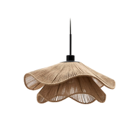 Cape Points Boho Natuurlijke Jute Vezel Hanglamp