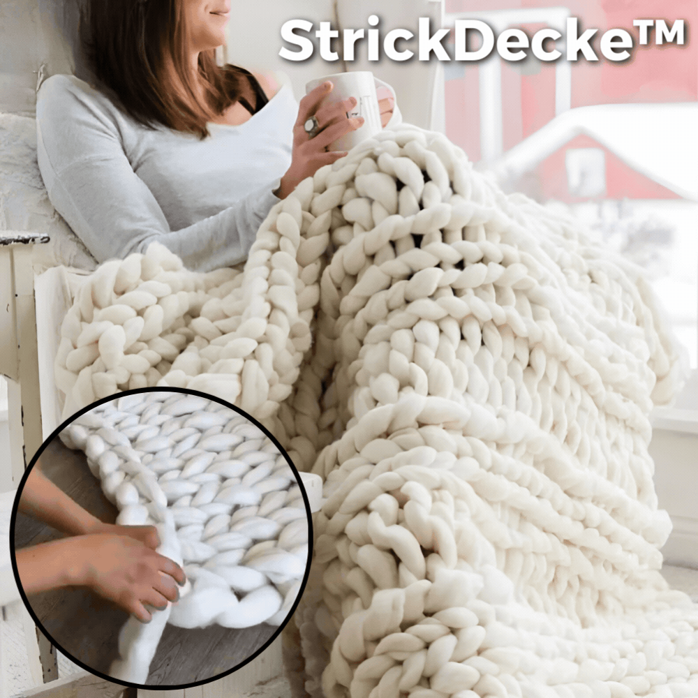 StrickDecke - Brei je eigen deken!