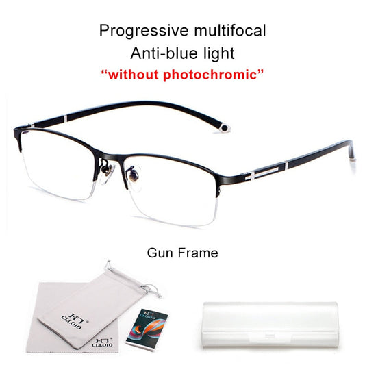 OptiVision | Elegante Multifocale Brillen met Blauwlichtfilter