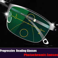 OptiVision | Elegante Multifocale Brillen met Blauwlichtfilter