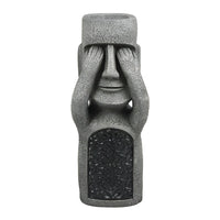 Zonne-energie Tuinsculptuur Set met Steen-effect Mensfiguren