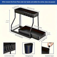 Organizer met lade | Keuken & Spoelbak Organizer | OrdnungsMeister
