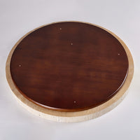 Kathy Plafondlamp Rond in Travertin