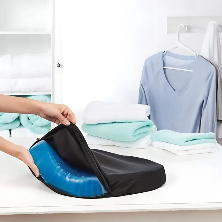 Orthopedisch Gel-Zitkussen | Honingraatstructuur ademend | Drukverlichting Comfort | ErgoHive