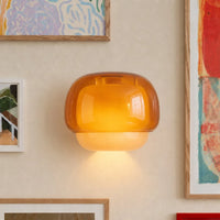 Orvenis Macaron Gekleurde Glazen Wandlamp