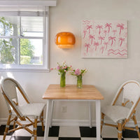 Orvenis Macaron Gekleurde Glazen Wandlamp