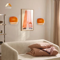 Orvenis Macaron Gekleurde Glazen Wandlamp