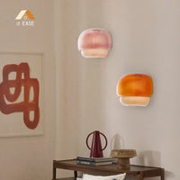 Orvenis Macaron Gekleurde Glazen Wandlamp