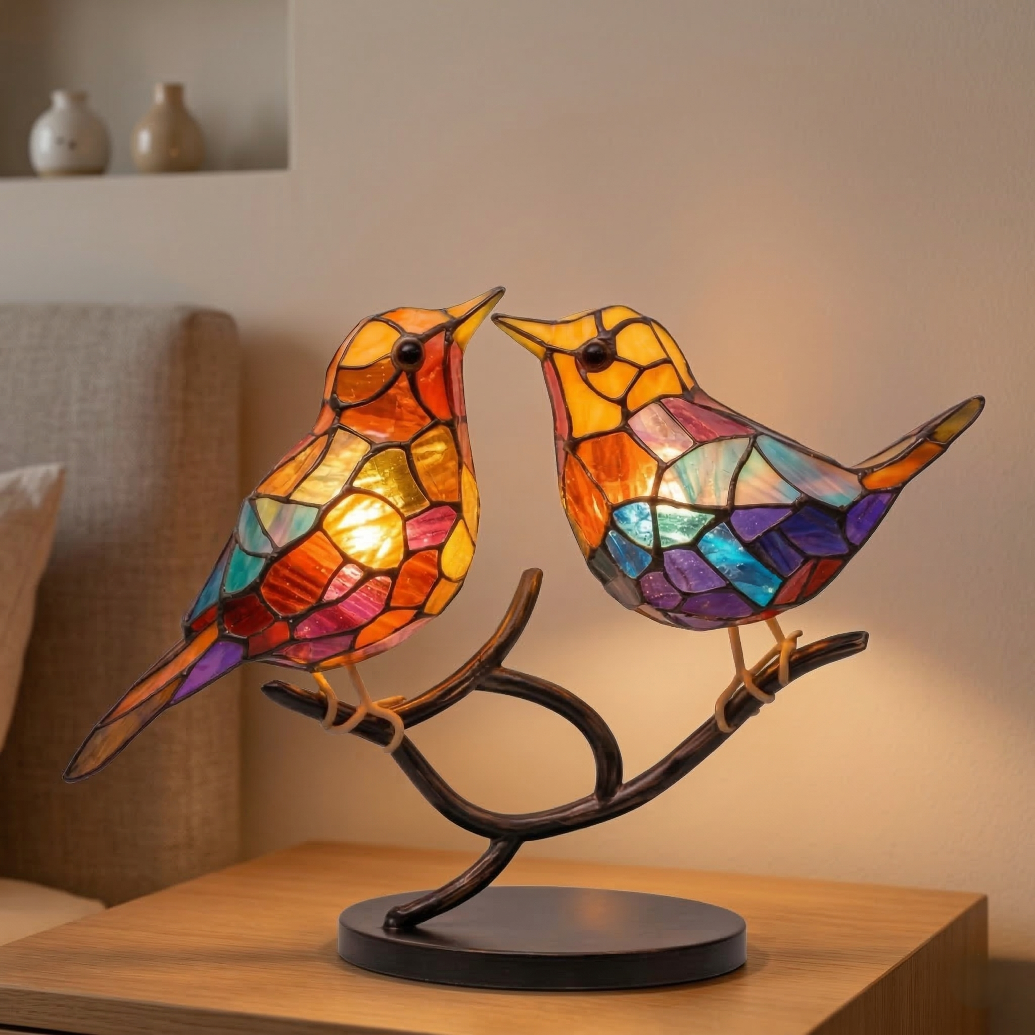Aviora – Decoratief Vogelbeeld met Artistiek Design