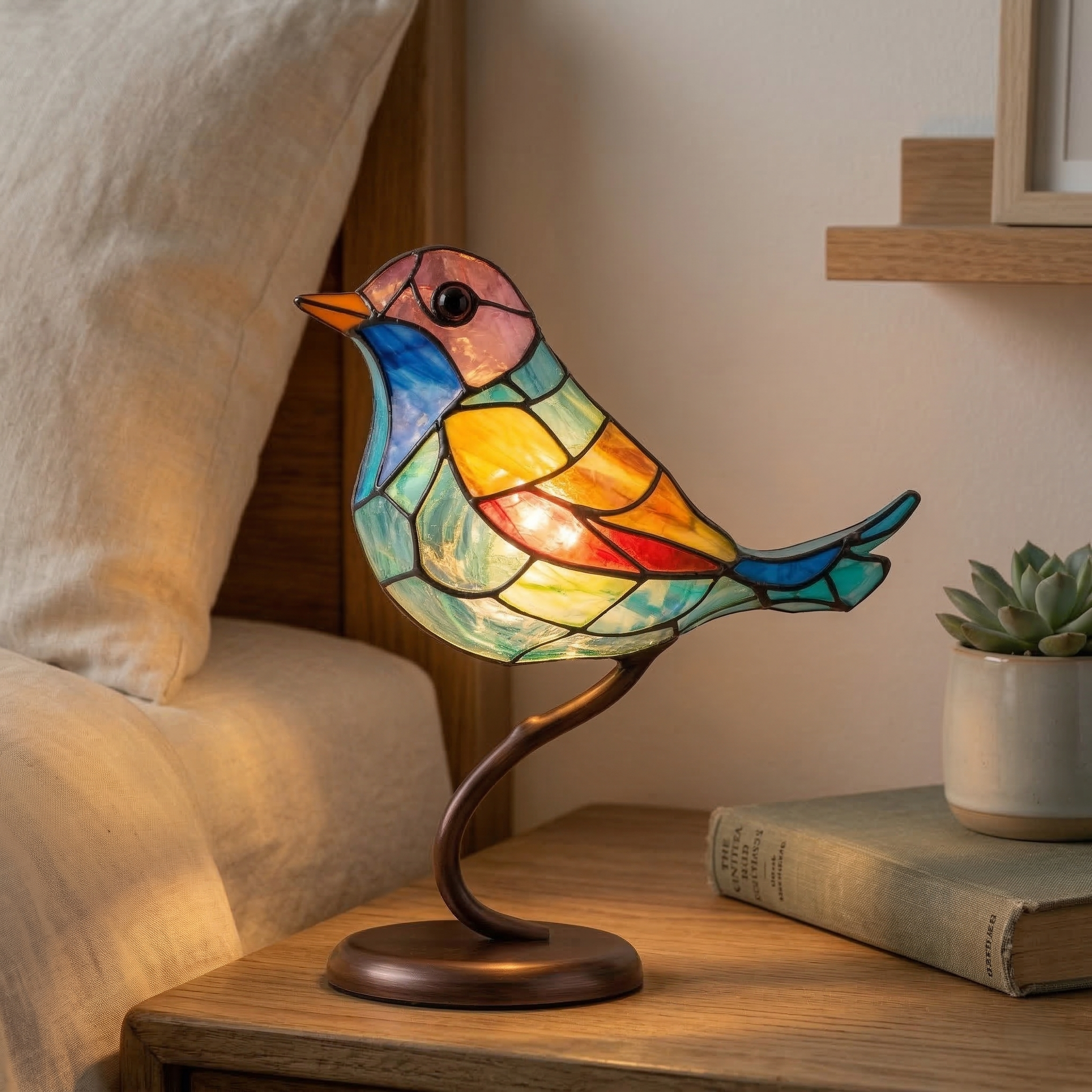 Aviora – Decoratief Vogelbeeld met Artistiek Design