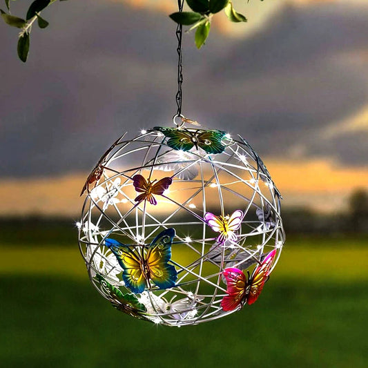GlimmerWings - Zonne-lamp in vlinderdesign voor een betoverende tuinversiering