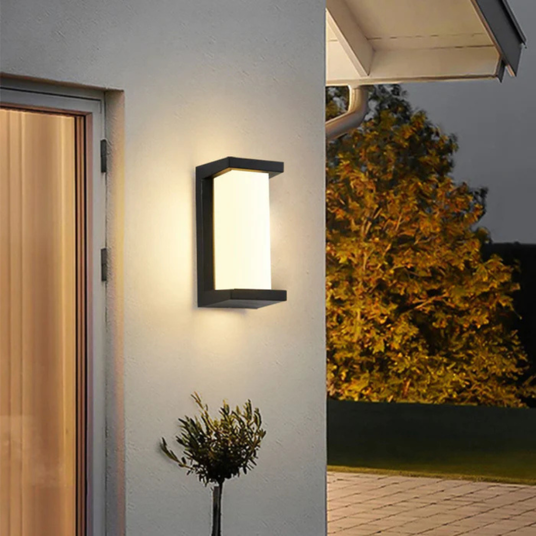 Buitenwandlamp Zwart Wandmontage Met Bewegingssensor