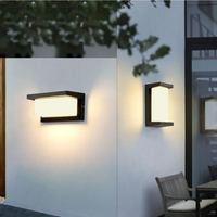 Buitenwandlamp Zwart Wandmontage Met Bewegingssensor