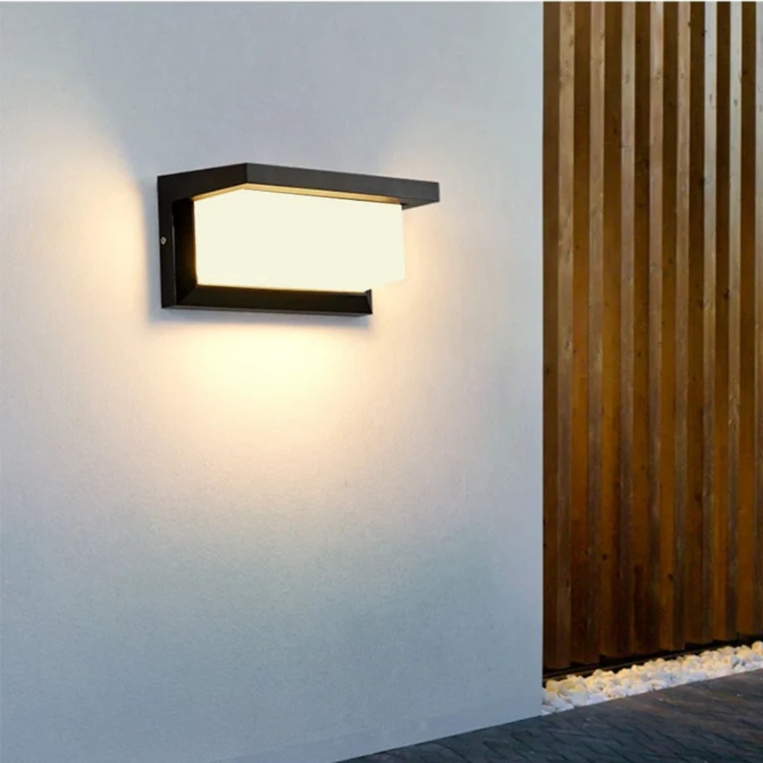 Buitenwandlamp Zwart Wandmontage Met Bewegingssensor