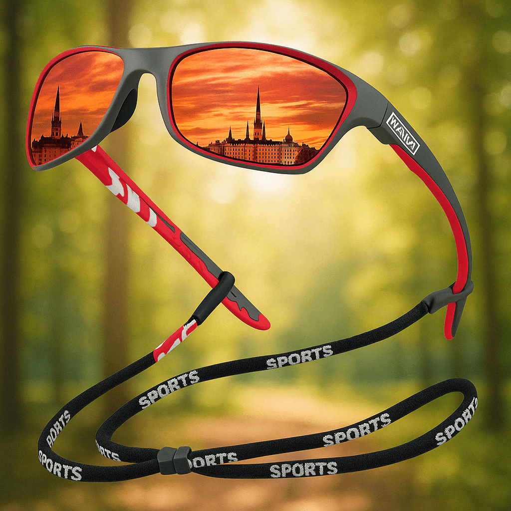 Skanto | POLARSPORTX Pro – Gepolariseerde sportzonnebrillen met UV400 bescherming voor buiten- en dagelijks gebruik