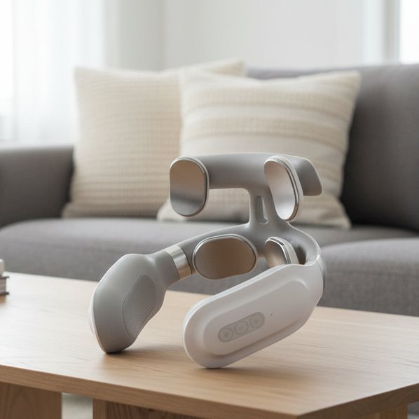 Luxe Nekmassager – 4-in-1 Nekmassage-apparaat met Warmte & Vibratie