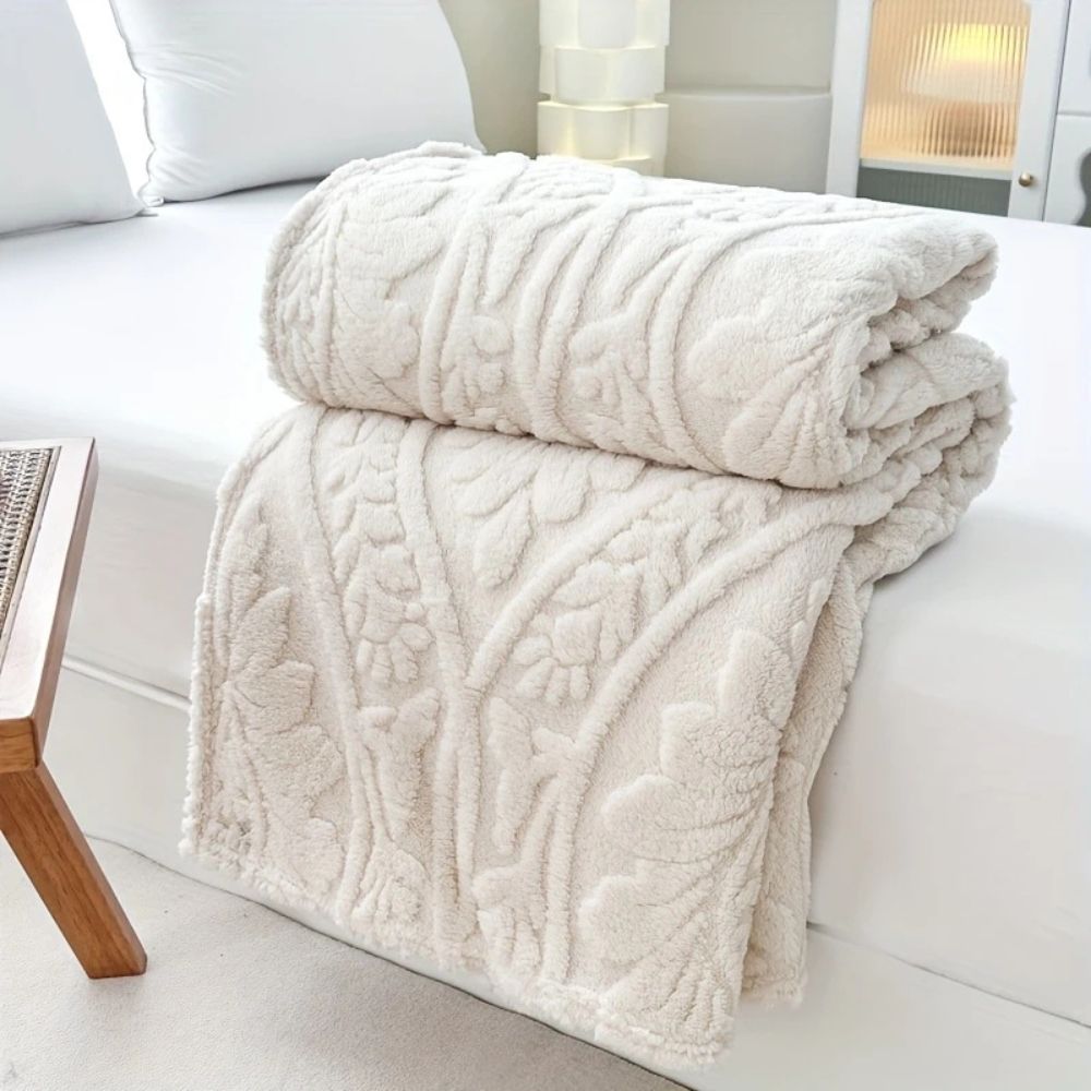 Paris Weave Jacquard Fleece Deken