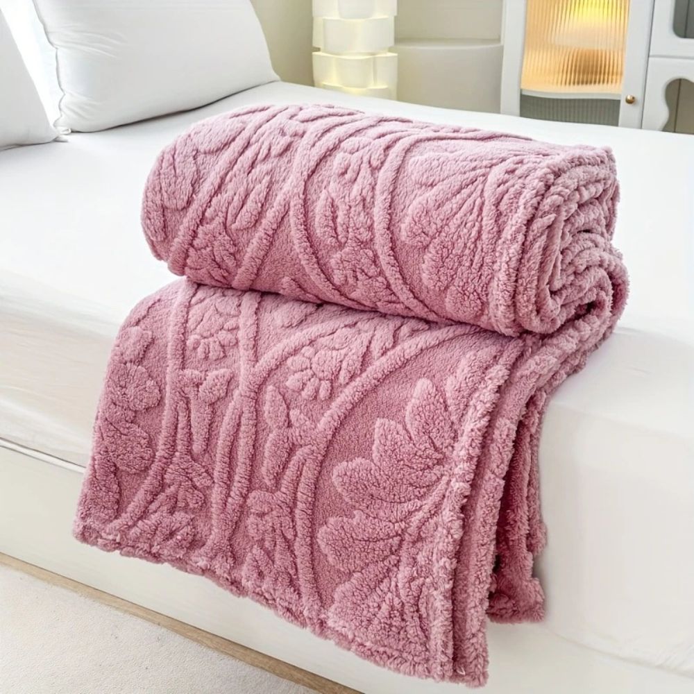 Paris Weave Jacquard Fleece Deken