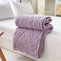 Paris Weave Jacquard Fleece Deken