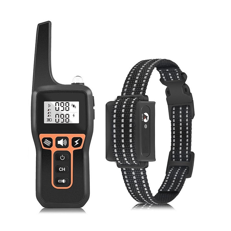 ZenRidge Waterdichte Trainingshalsband Voor Honden Tot 1000 Meter Oplaadbaar