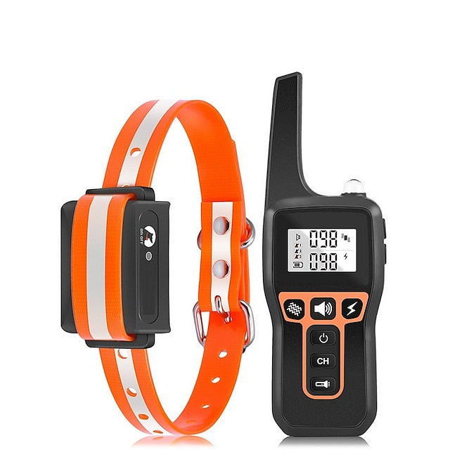 ZenRidge Waterdichte Trainingshalsband Voor Honden Tot 1000 Meter Oplaadbaar