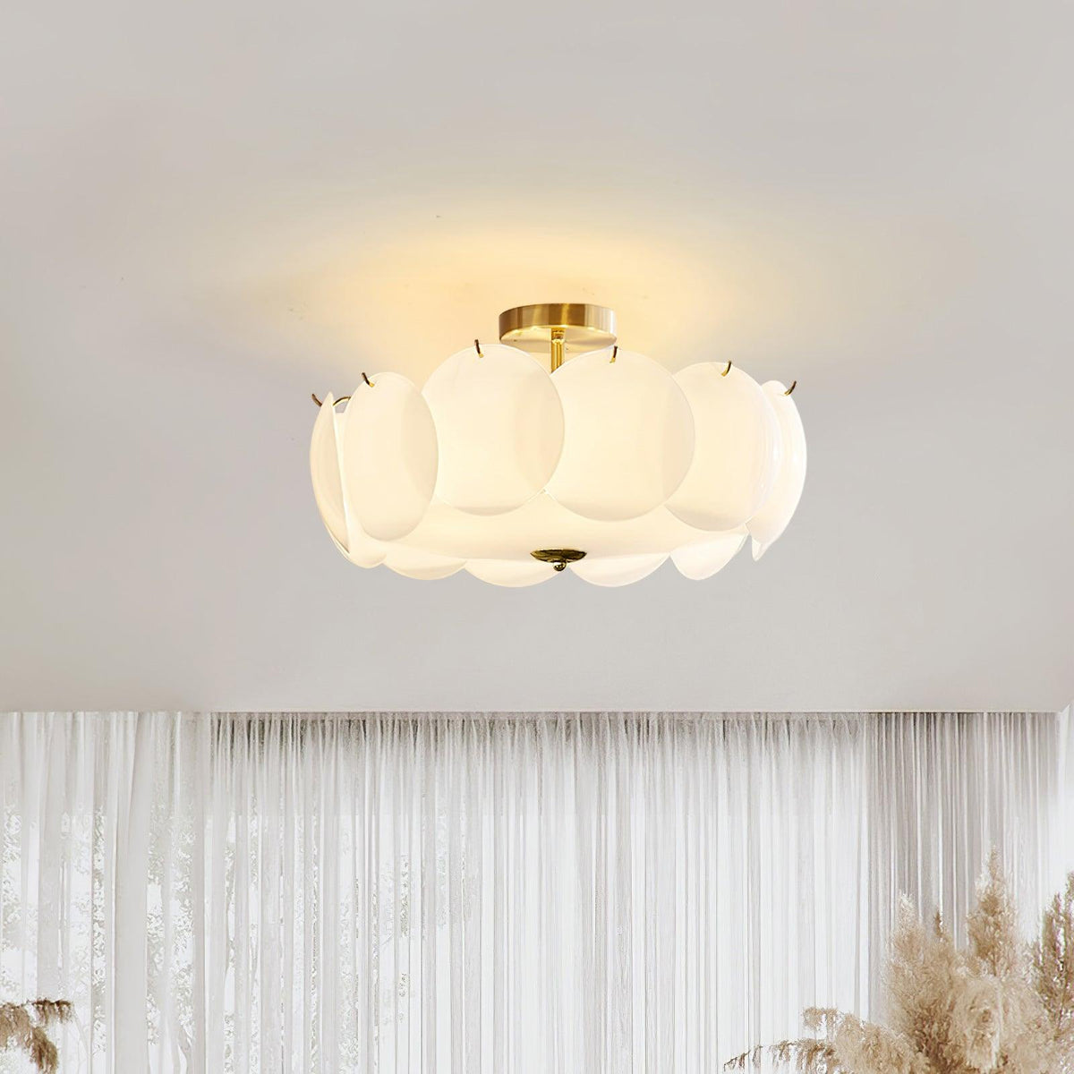 Meiho Petal Shell Plafondlamp
