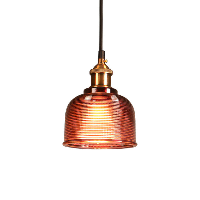 Retro Glas Hanglamp | Europees Vintage Design