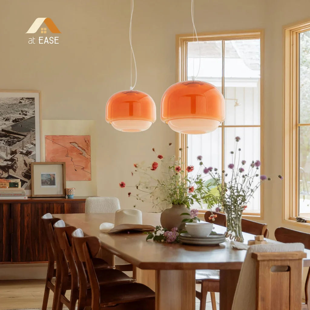 Pericles Sferische Kleurrijke Glazen Hanglamp