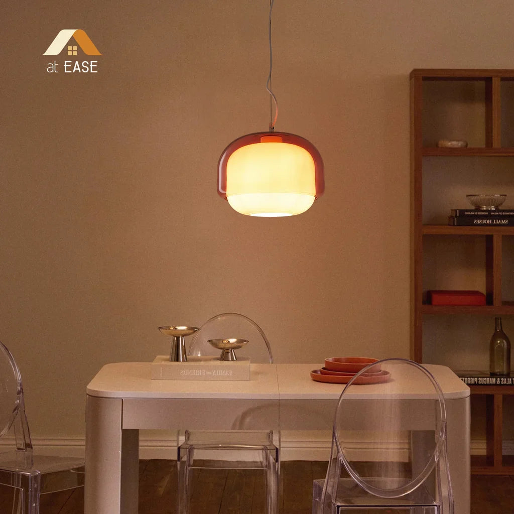 Pericles Sferische Kleurrijke Glazen Hanglamp