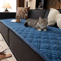 Huisdierenbestendige Textuur Gequilt Sofa Protector Slipcover