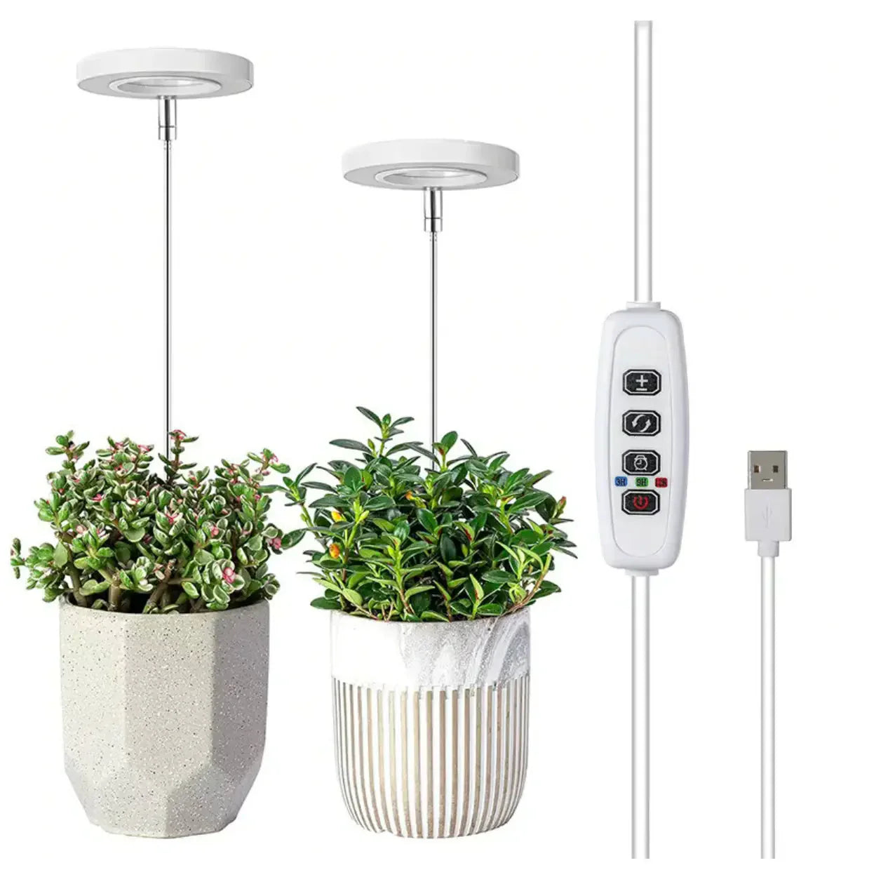 Plantenlamp | Volledig spectrum Groei Licht | Timer en Dimmfunctie | PlantGlow